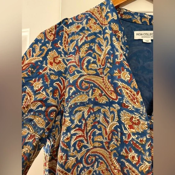 Emerson Fry India Collection Frances 3 Dress - Tamara Size Medium - Picture 5 of 13